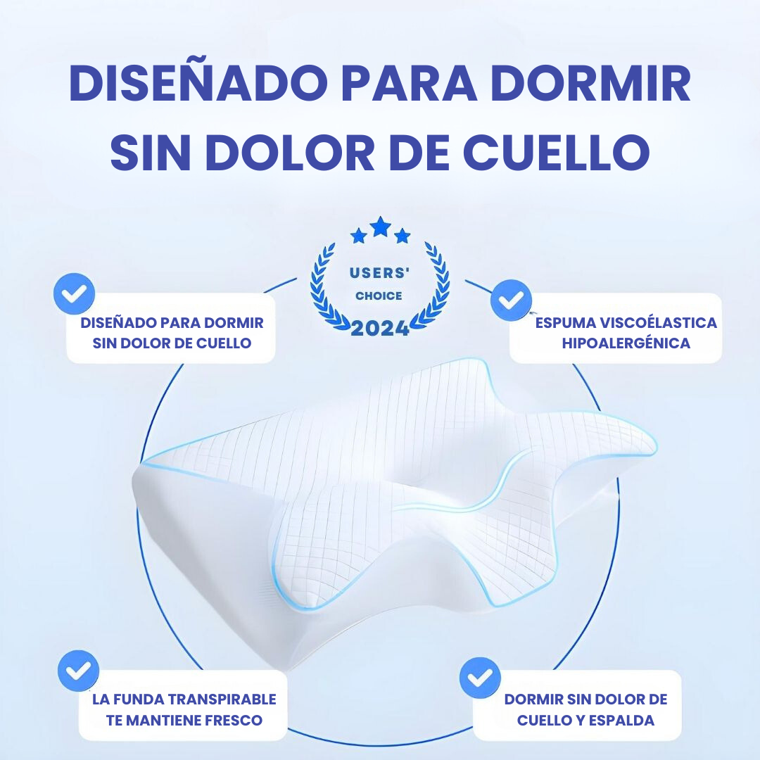 Almohada Ergonómica Viscoelástica Wonder®