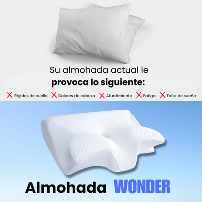 Almohada Ergonómica Viscoelástica Wonder®